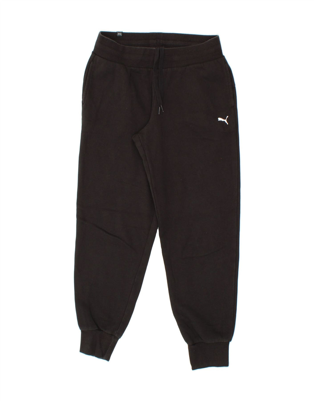 PUMA Mens Tracksuit Trousers Joggers Small  Black Cotton Vintage Puma and Second-Hand Puma from Messina Hembry 