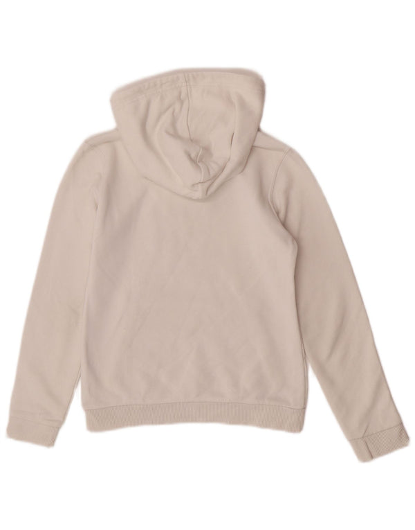 Puma piger grafisk hættetrøje 11-12 år hvid bomuld