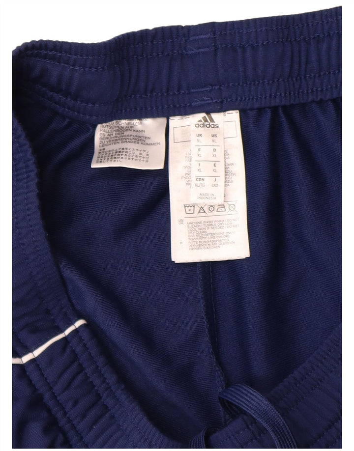 Adidas Herre træningsdragt Bukser Joggers XL Navy Blue Polyester