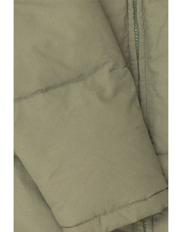 Fila Polstret Herrejakke UK 36 Lille Khaki Polyamid