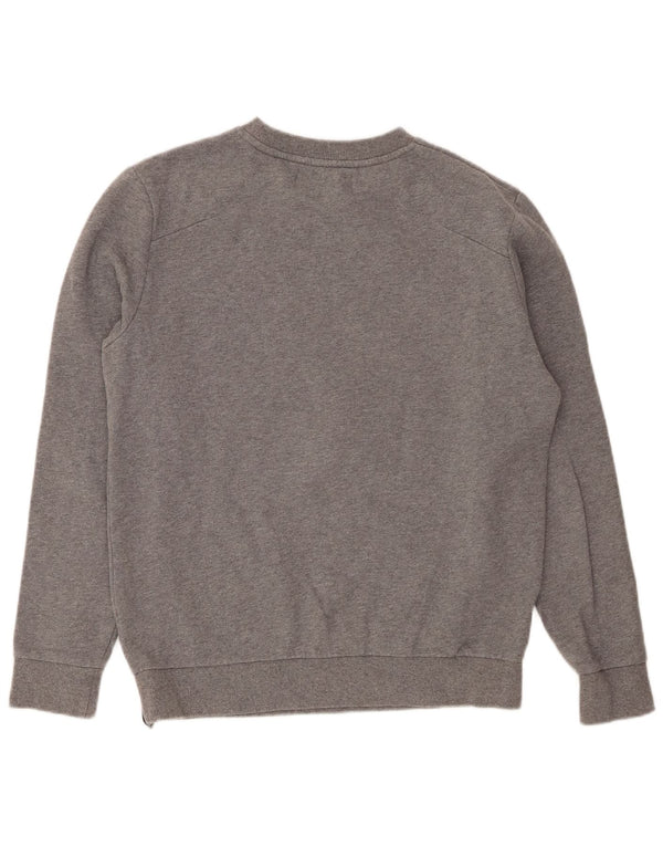 Calvin Klein Jeans Herre Grafisk Sweatshirt Jumper Medium Grå Flecked