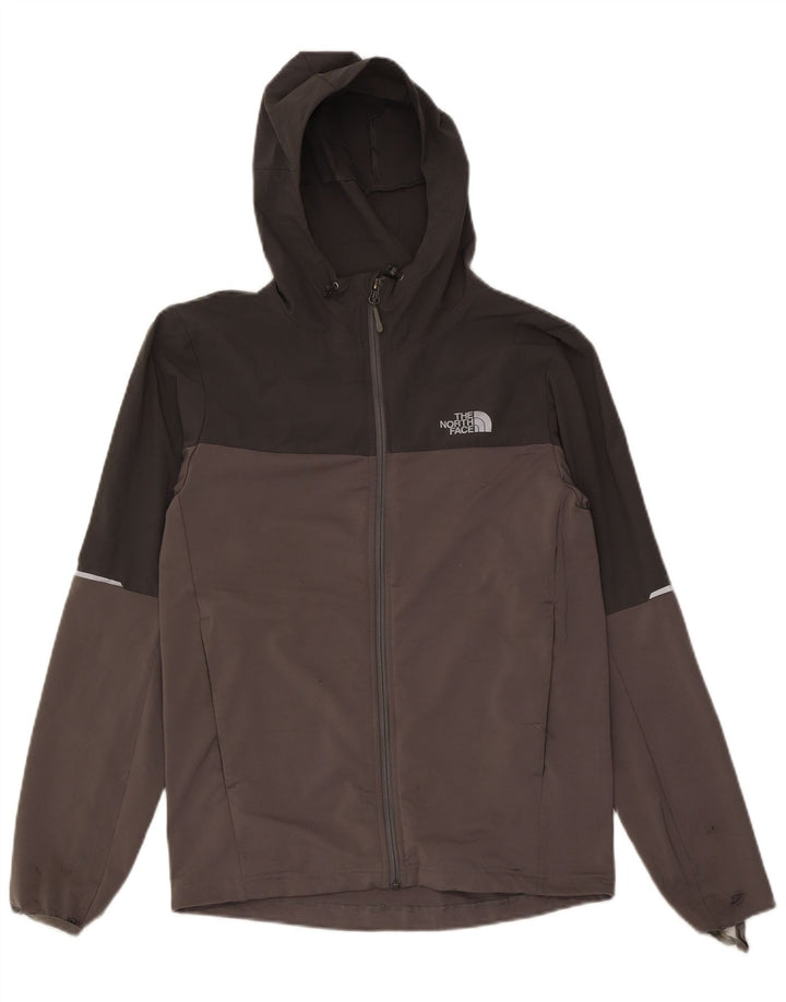 The North Face Træningsdragt med hætte til mænd, topjakke, lille grå farveblok