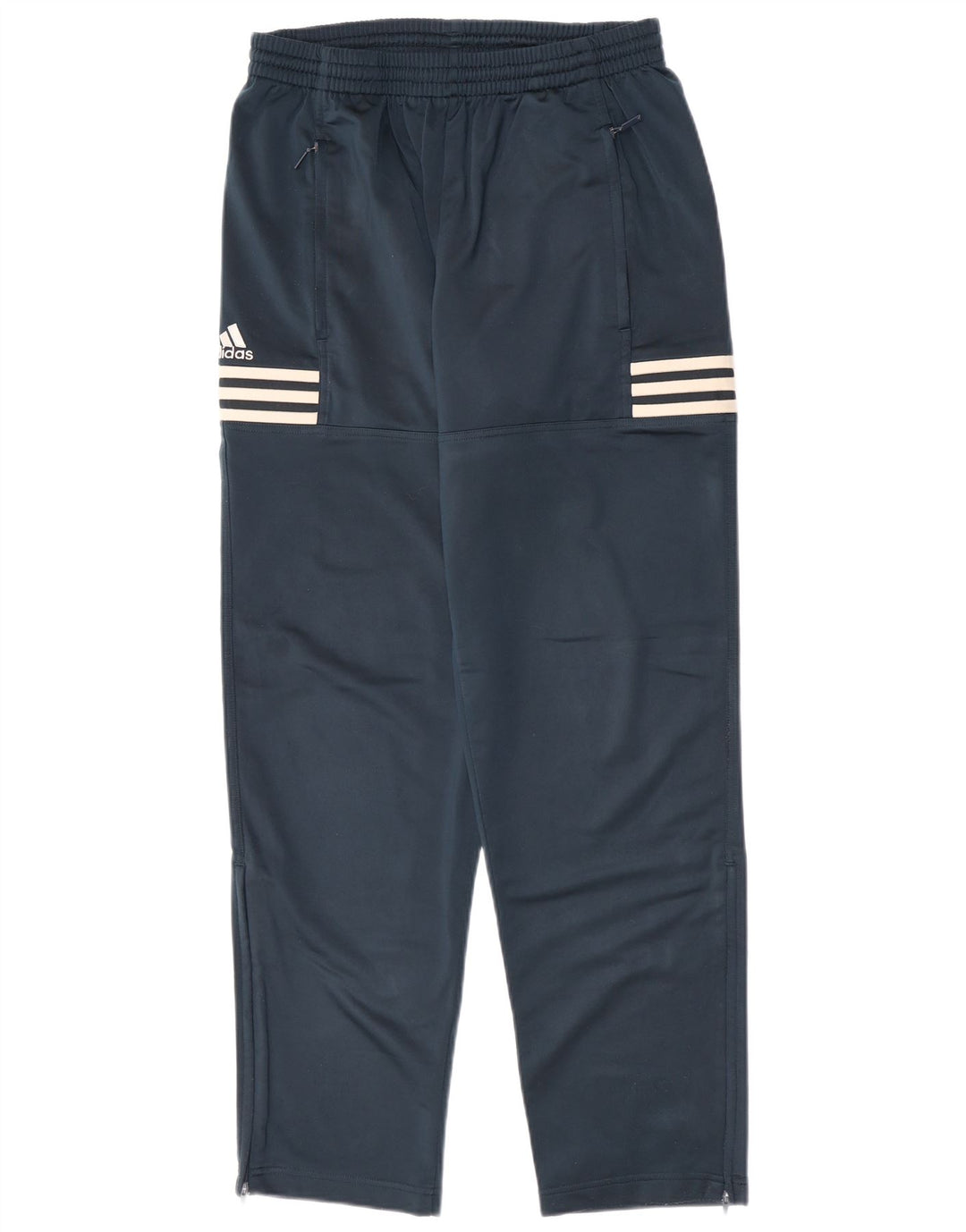 Adidas Træningsdragtsbukser til mænd UK 38/40 Medium Navy Blue Polyester