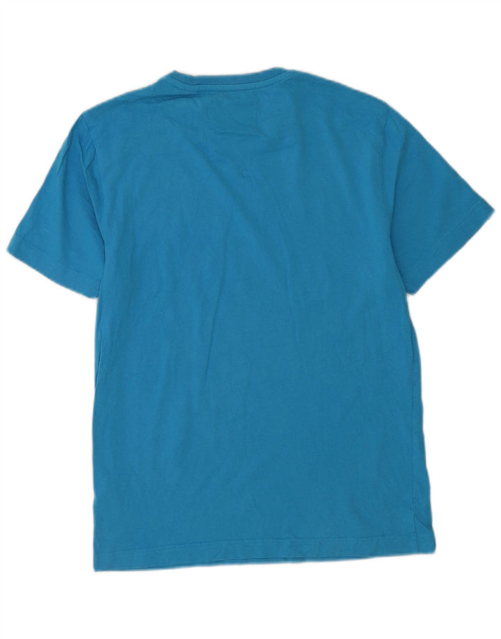 Penguin Herre T-Shirt Top Lille Blå Bomuld