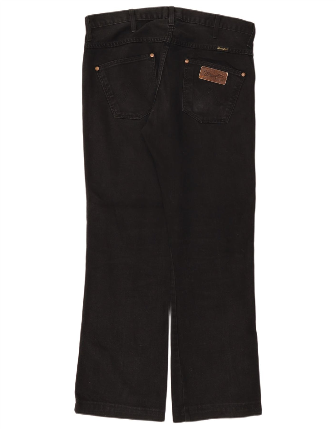 Wrangler Herre Dayton Bootcut Jeans W33 L31 Sort Bomuld