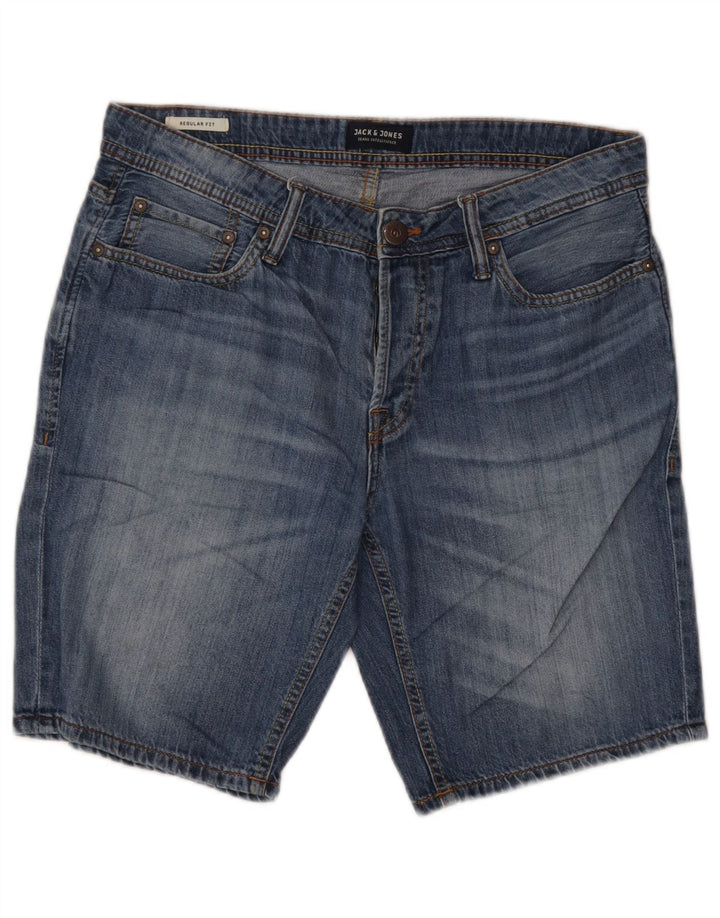 Jack & Jones Herre Regular Fit denimshorts Små W30 Blå