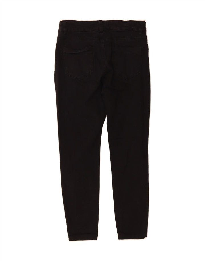 ZARA Womens Skinny Cropped Jeans EU 40 Medium W30 L25 Black Vintage Zara and Second-Hand Zara from Messina Hembry 