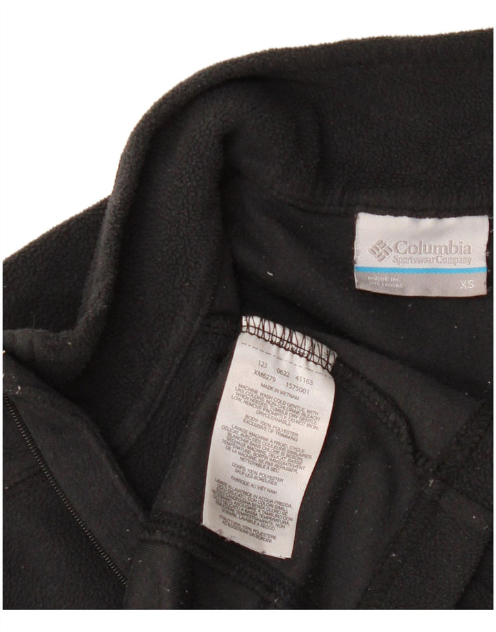 Columbia Herre lynlås hals fleece jumper XS sort polyester