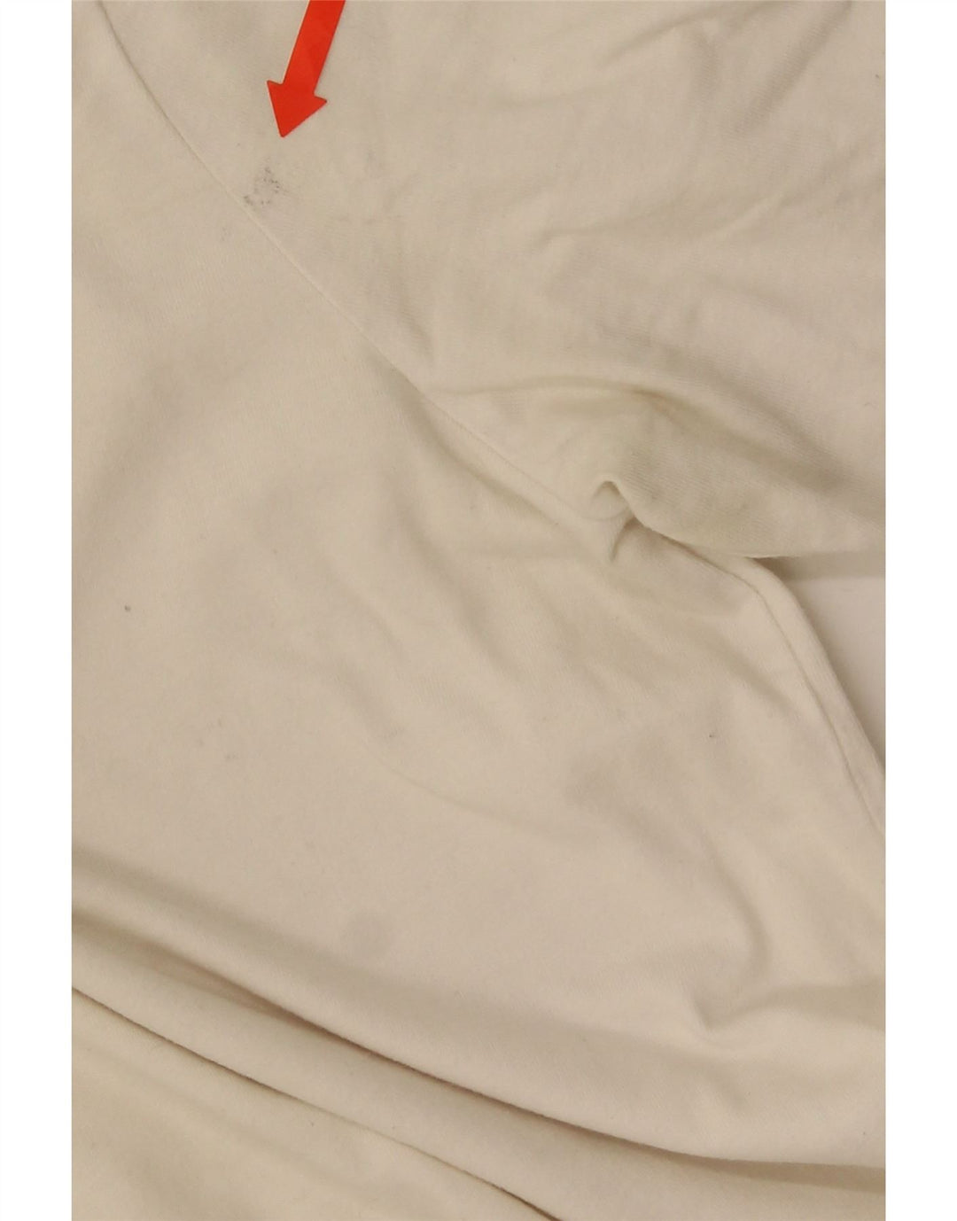 Ellesse Herre Grafisk T-Shirt Top Lille Off White Bomuld