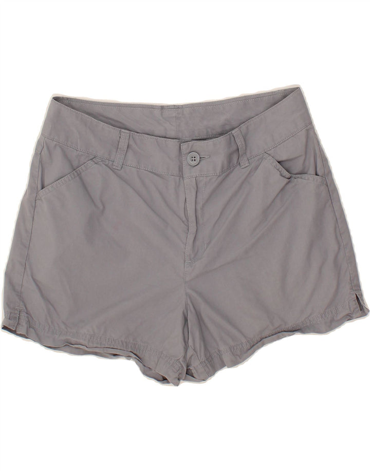 COLUMBIA Womens Casual Shorts US 10 Large W32 Grey Cotton Vintage Columbia and Second-Hand Columbia from Messina Hembry 