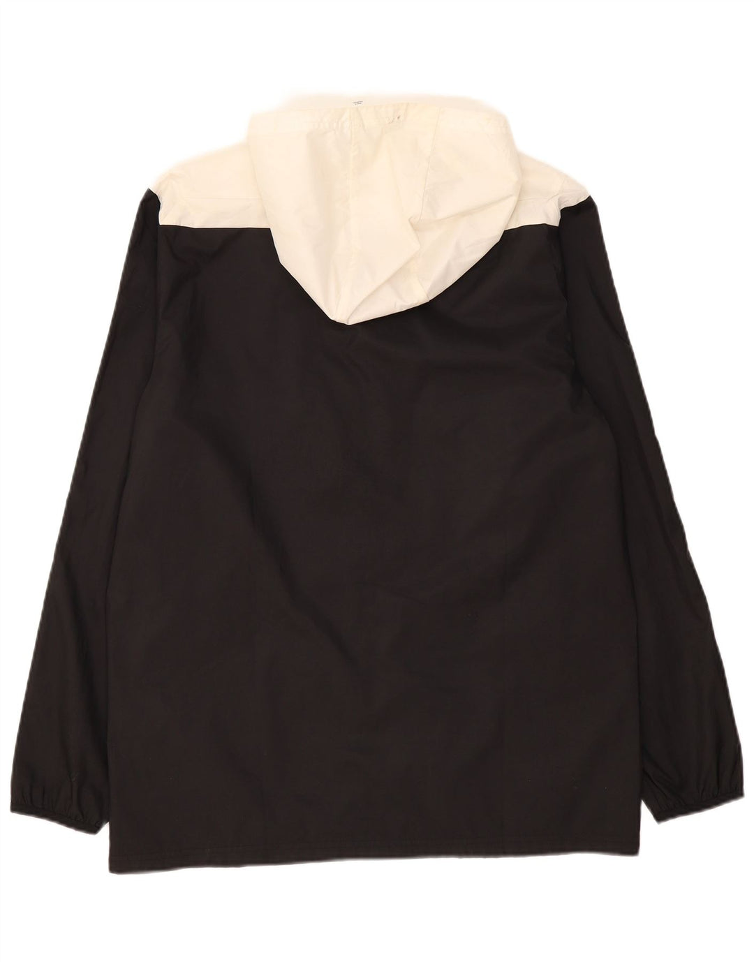 Adidas Regnjakke med hætte til mænd UK 38 Medium Sort Colourblock Polyester