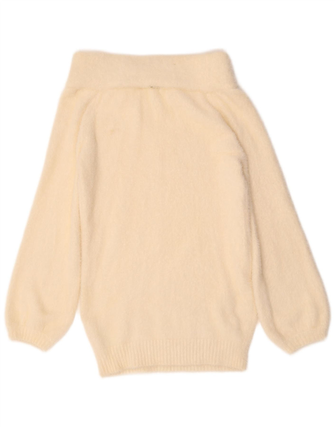 Guess Womens Oversized trøjetrøje med rullehals UK 4 XS Off White Polyamid