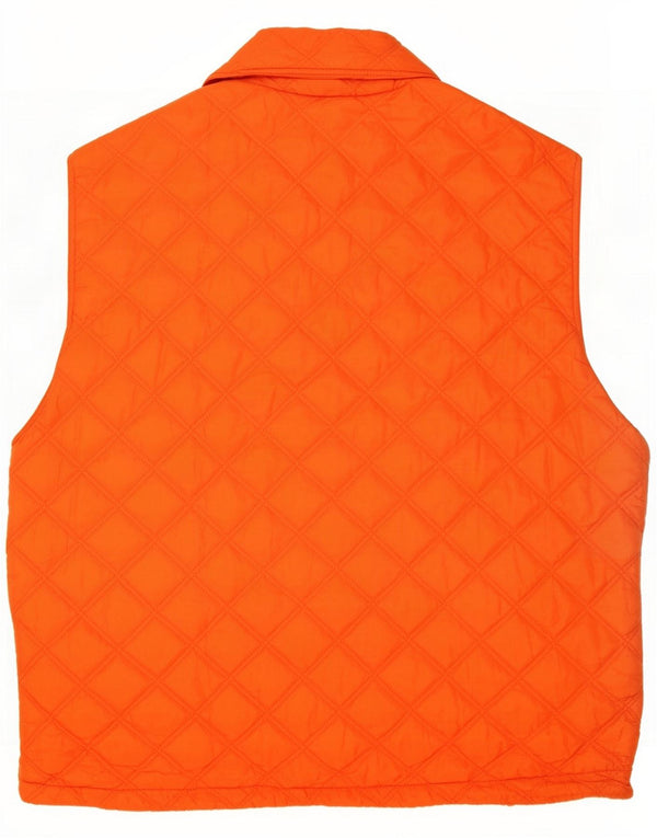 Invicta Herre Quiltet Gilet UK 42 XL Orange Polyamid