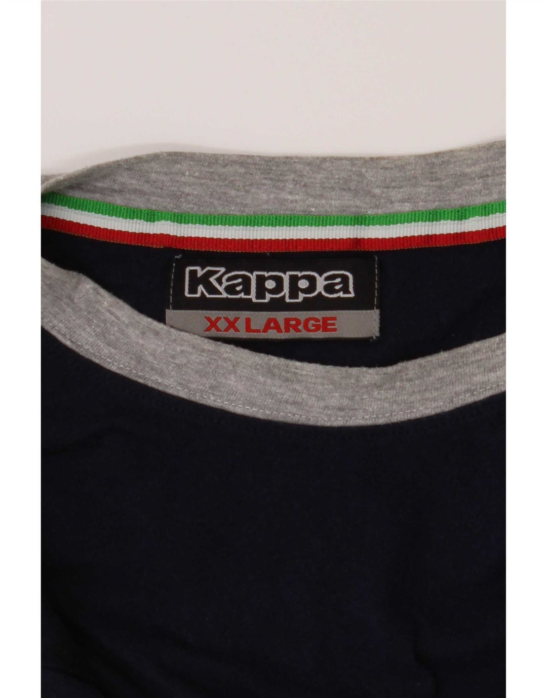 Kappa herre T-shirt top 2XL marineblå