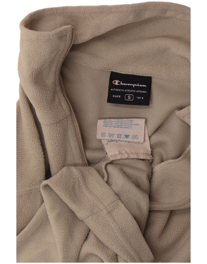 Champion herre lynlås-hals fleece jumper lille grå polyester