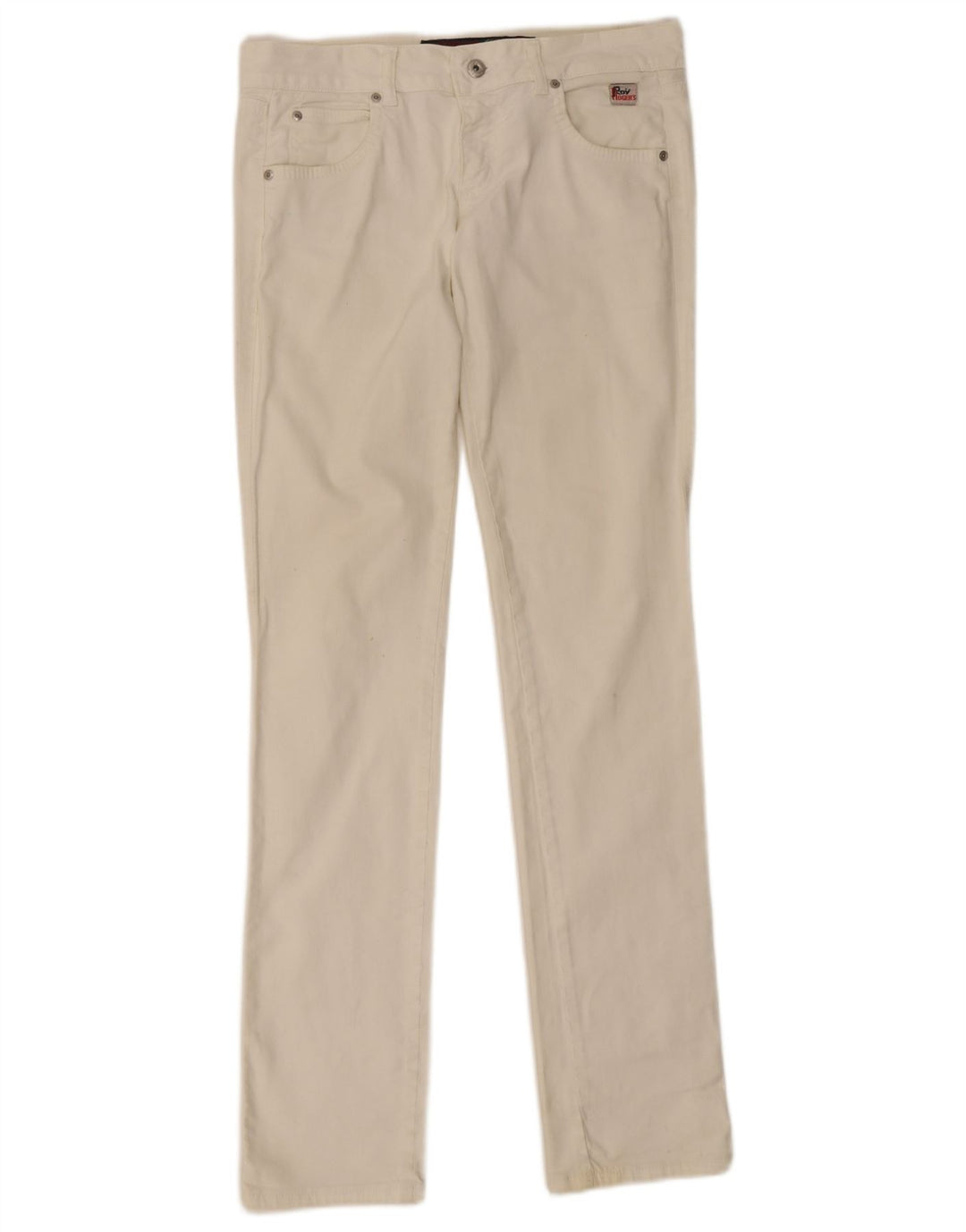Roy Rogers Dame Skinny Jeans IT 43 Medium W29 L34 Hvid Bomuld