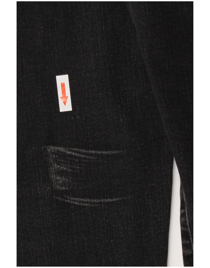 Zara Dame Slim Jeans EU 46 2XL W36 L28 Sort