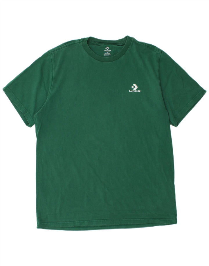 Converse herre T-shirt top mellemgrøn bomuld
