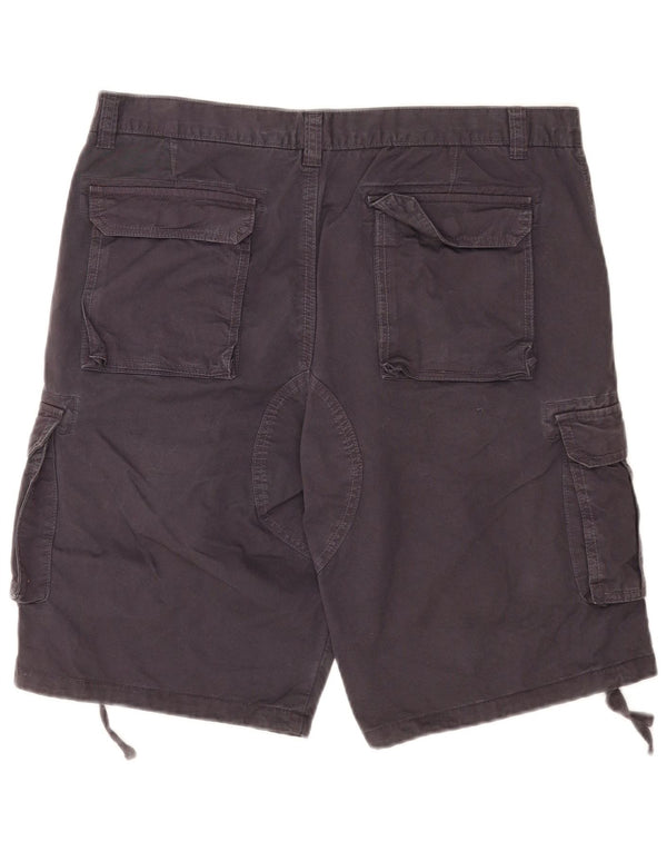 Scout Herre Cargo Shorts XL Marineblå Bomuld
