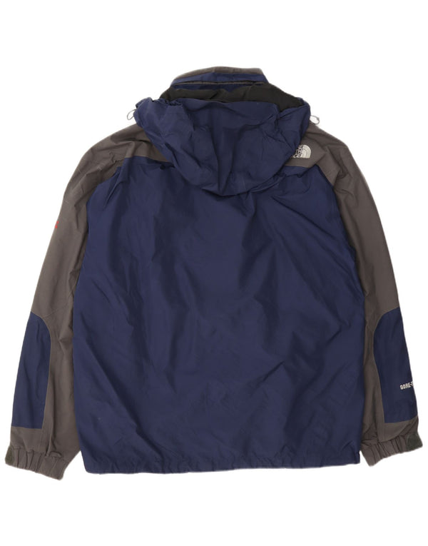 The North Face Herre Gore-Tex regnjakke UK 40 Large Navy Blue Colourblock