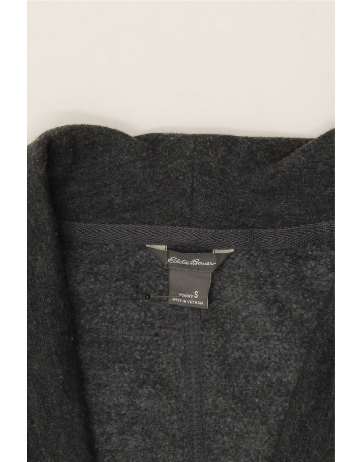 EDDIE BAUER Womens Oversized Longline Cardigan Sweater UK 10 Small Grey Vintage Eddie Bauer and Second-Hand Eddie Bauer from Messina Hembry 