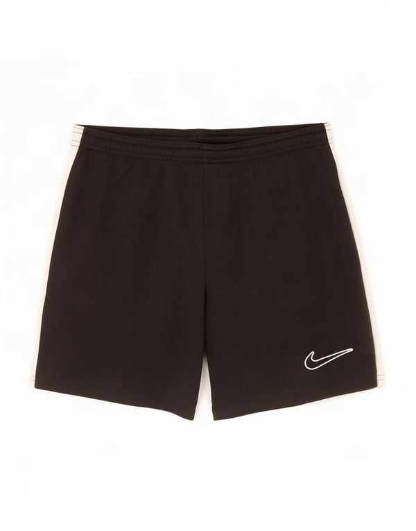Nike Herre Dri Fit Slim Sportsshorts Medium Sort Colourblock Polyester