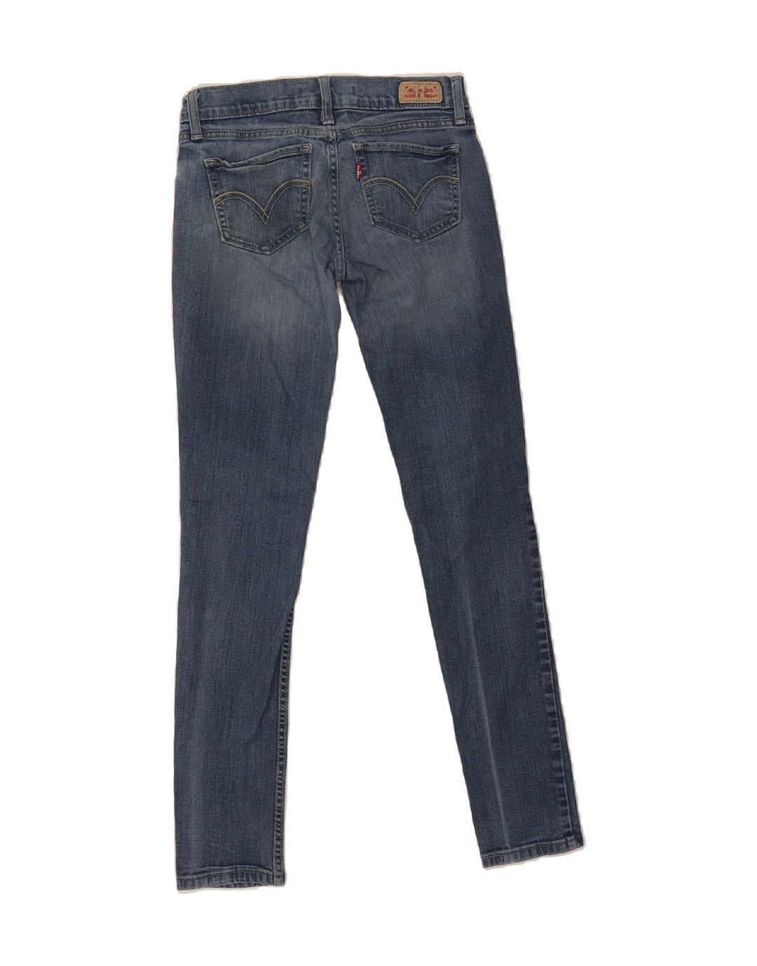 LEVI'S Womens 524 Skinny Jeans W26 L32 Blue Cotton Vintage Levi's and Second-Hand Levi's from Messina Hembry 