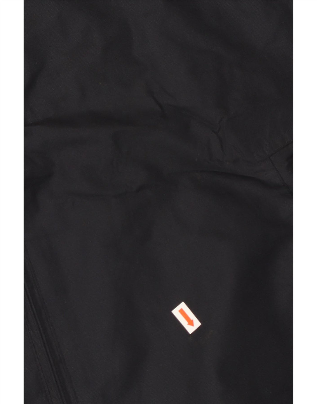 London Fog Regnjakke med hætte til mænd UK 44 2XL Sort Polyester