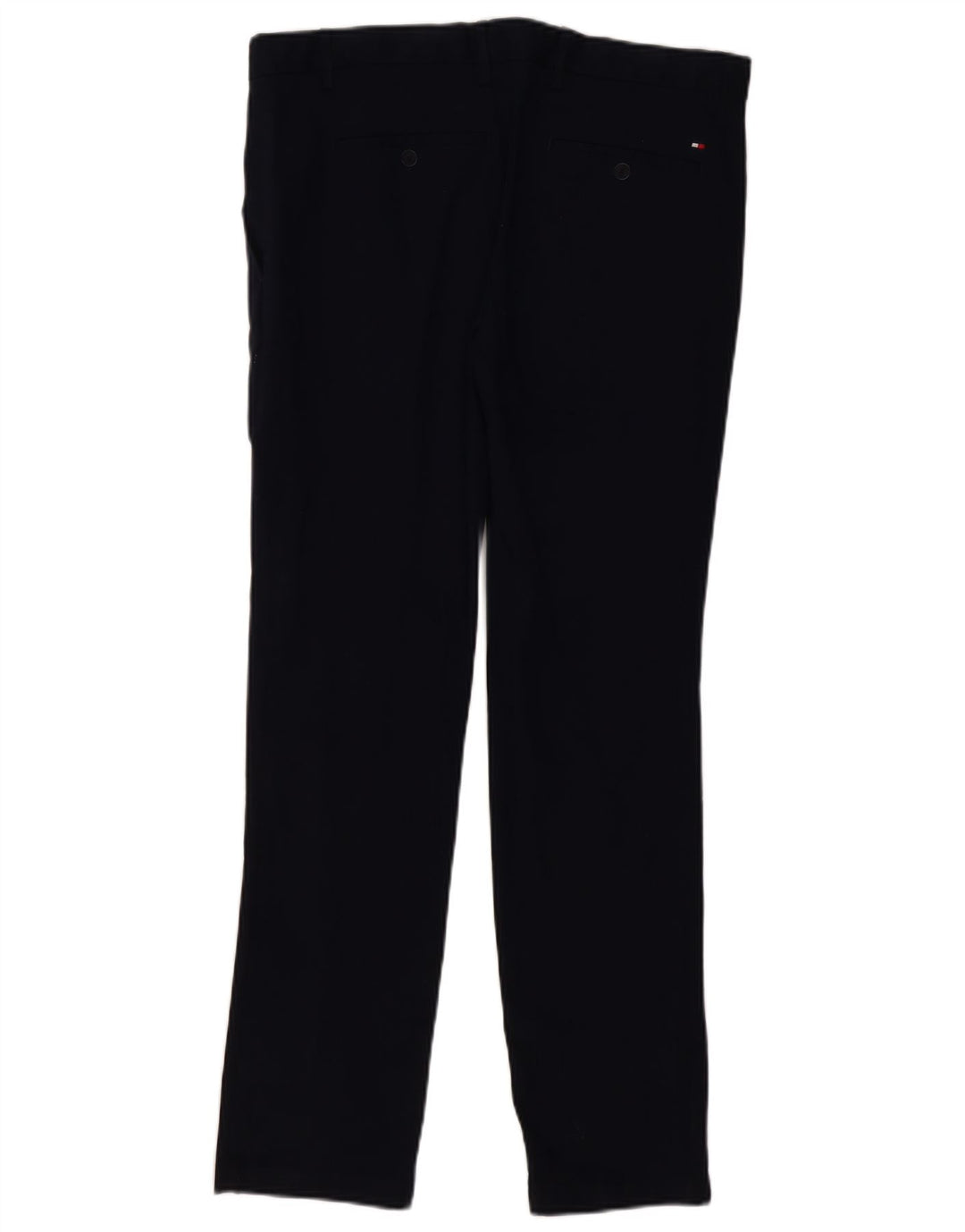 TOMMY HILFIGER Slim Chino-bukser til mænd W34 L30 Marineblå bomuld