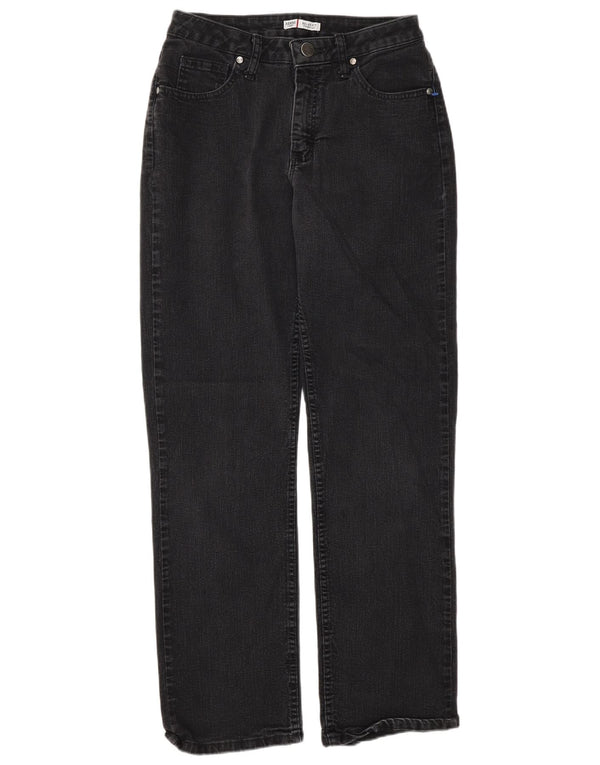 Lee Herre Riders Relaxed Fit Straight Jeans US 6 Medium W26 L30 Black Bomuld