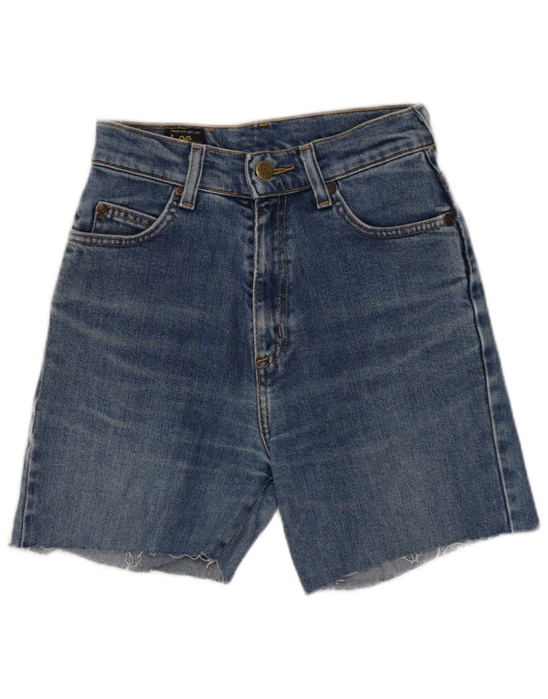 Lee Dame højtaljede denimshorts W24 XS Blå