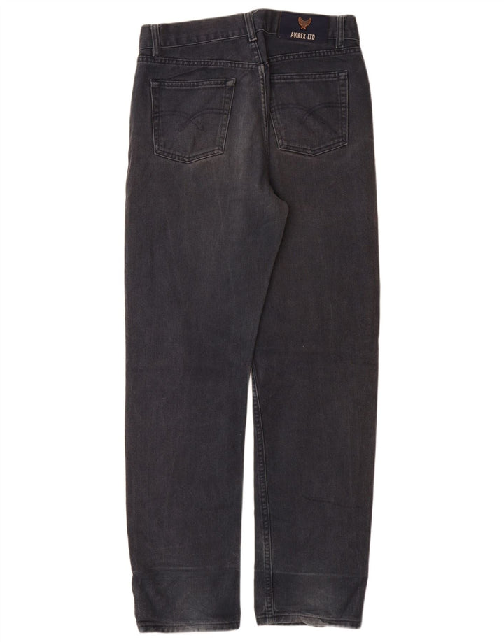 Avirex Straight Jeans til mænd W30 L31 Marineblå bomuld