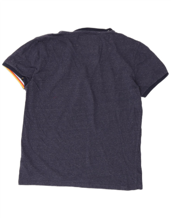 Superdry T-shirt top til mænd 2XL blå bomuld