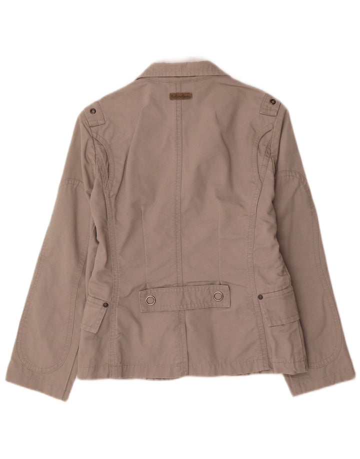 Marlboro Classics Kvinder Utility Jacket EU 36 Small Beige Bomuld