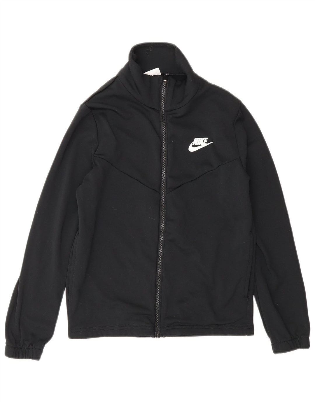 Nike drenge grafisk træningsdragt topjakke 10-11 år medium sort polyester