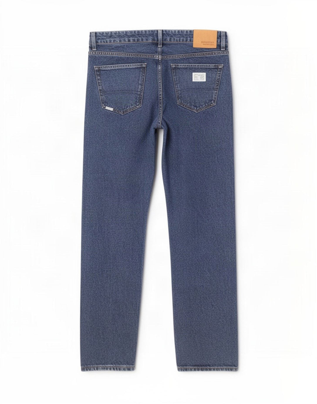 Superdry Straight Jeans til mænd W32 L32 blå bomuld