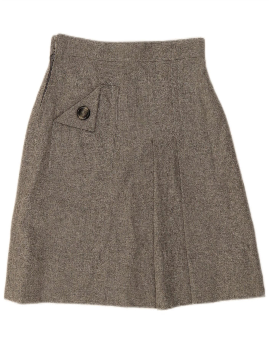 Vintage A-line nederdel til kvinder W24 XS grå