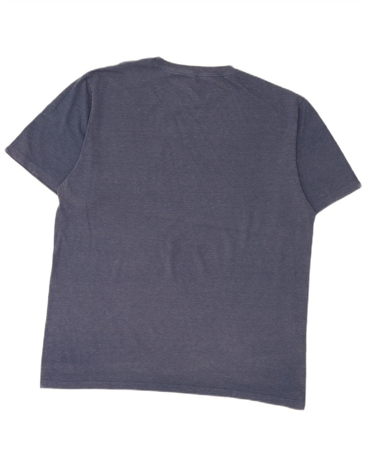 Converse Herre T-Shirt Top Stor Blå Bomuld