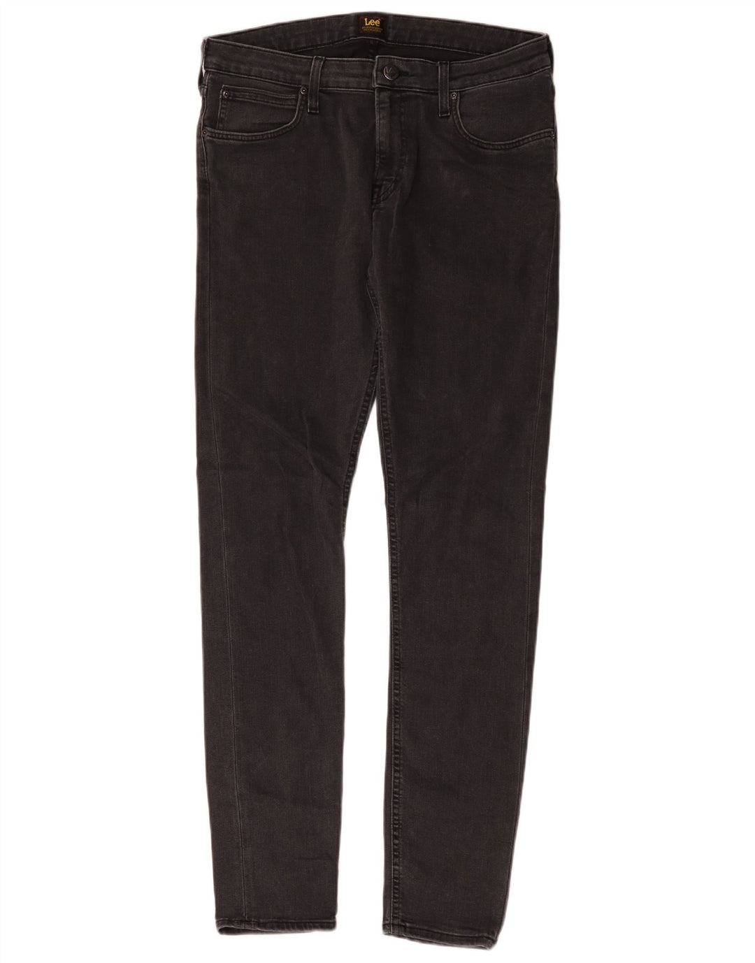 Lee Herre Malone Skinny Jeans W33 L32 Sort Bomuld