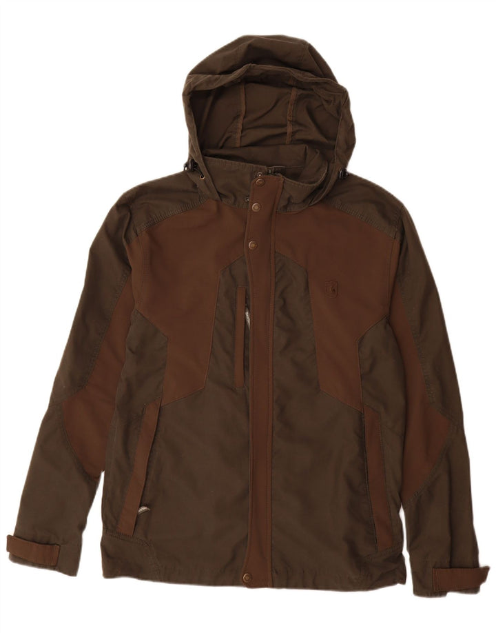 Deerhunter Herre Jagt Windbreaker Jacket UK 36 Small Brown Colourblock