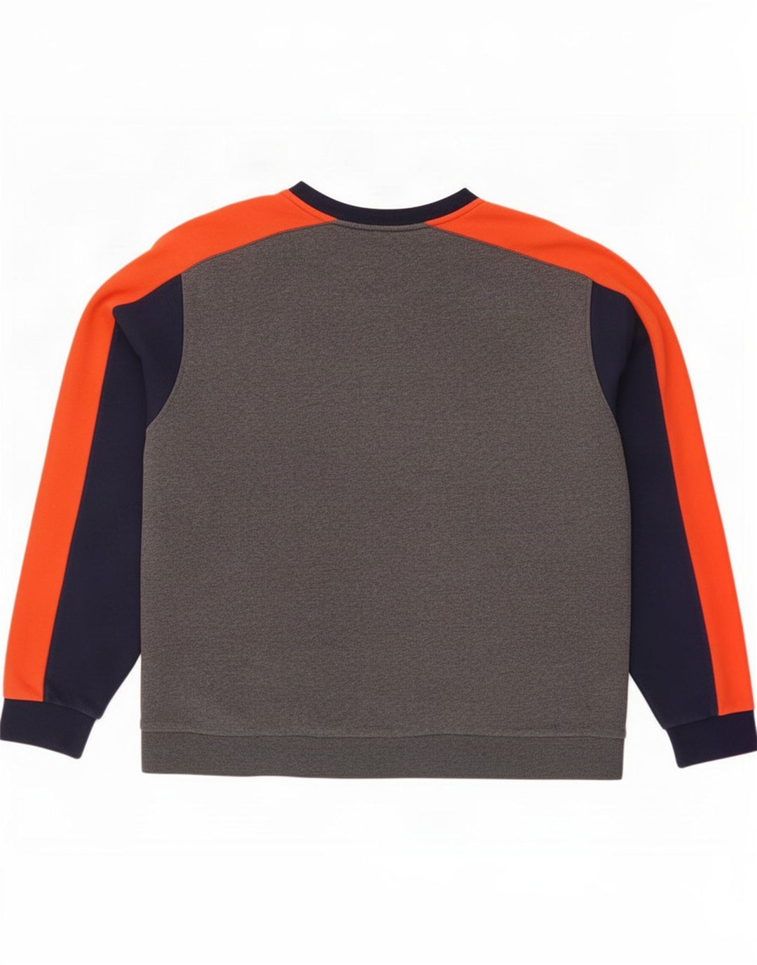 Lacoste Herre Sweatshirt Jumper Størrelse 8 3XL Grå Colourblock Bomuld