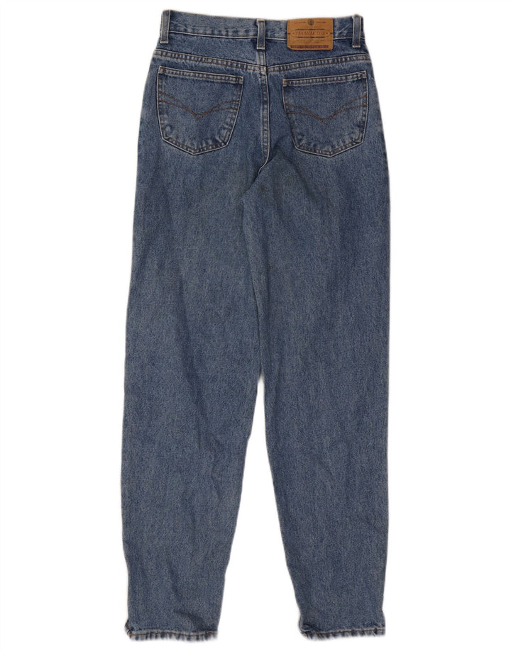Vintage koniske jeans til kvinder W26 L29 blå