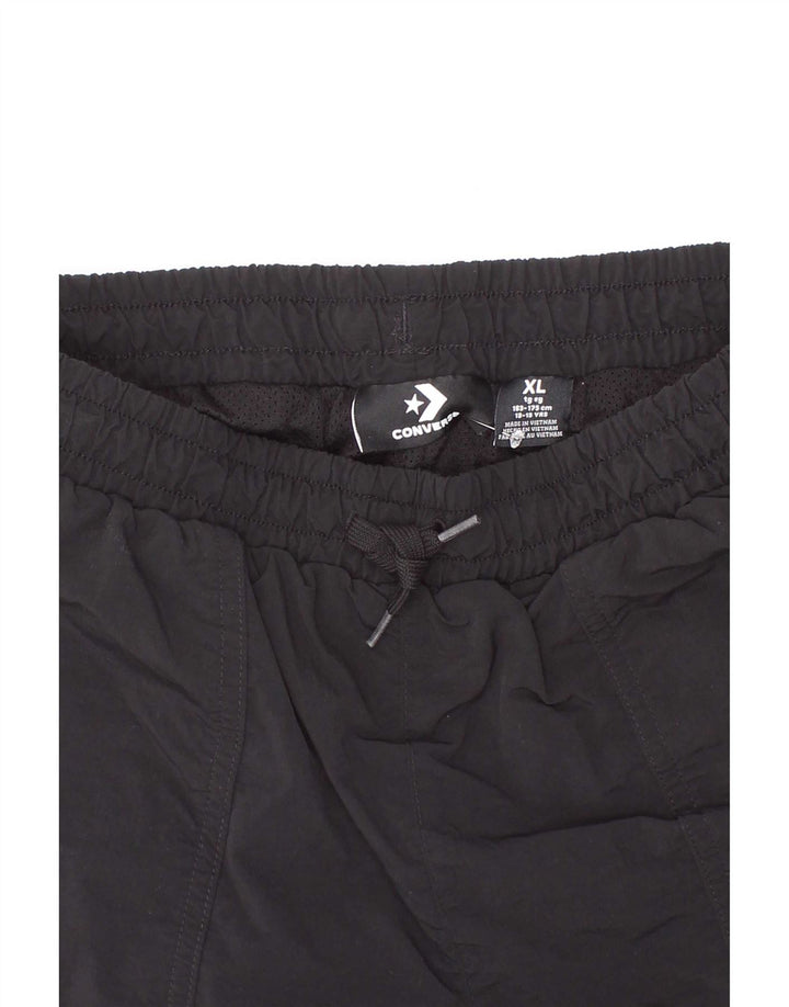 Converse Boys Sports Shorts 13-14 år XL Sort Polyester