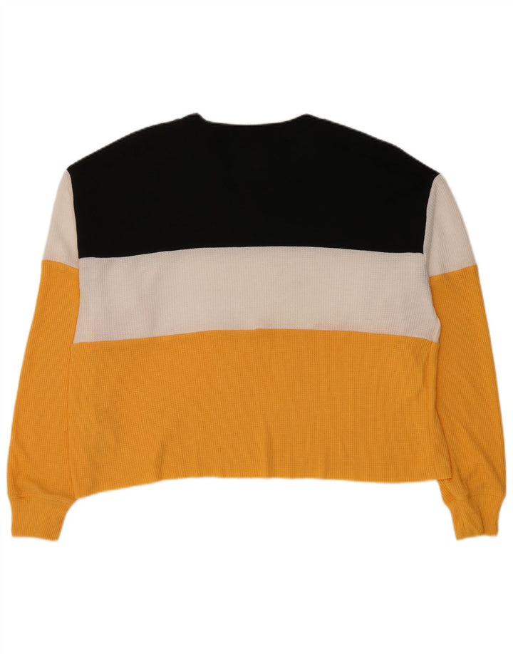 HOLLISTER Womens Crew Neck Jumper Sweater UK 6 XS Multicoloured