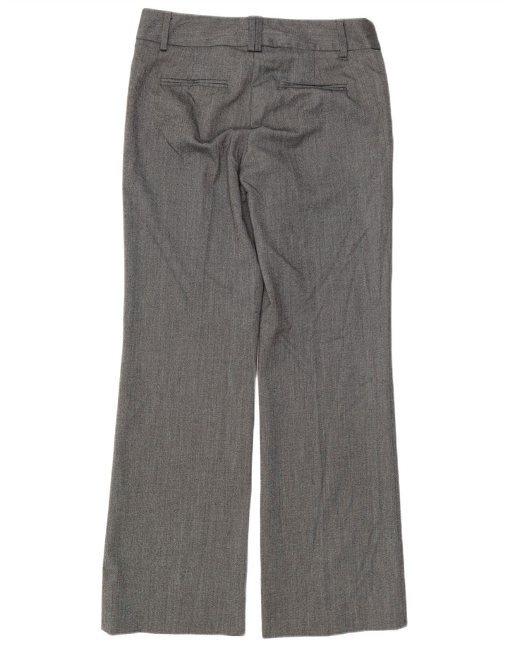Zara lige jakkesæt til kvinder EU 38 Small W28 L31 Grå polyester