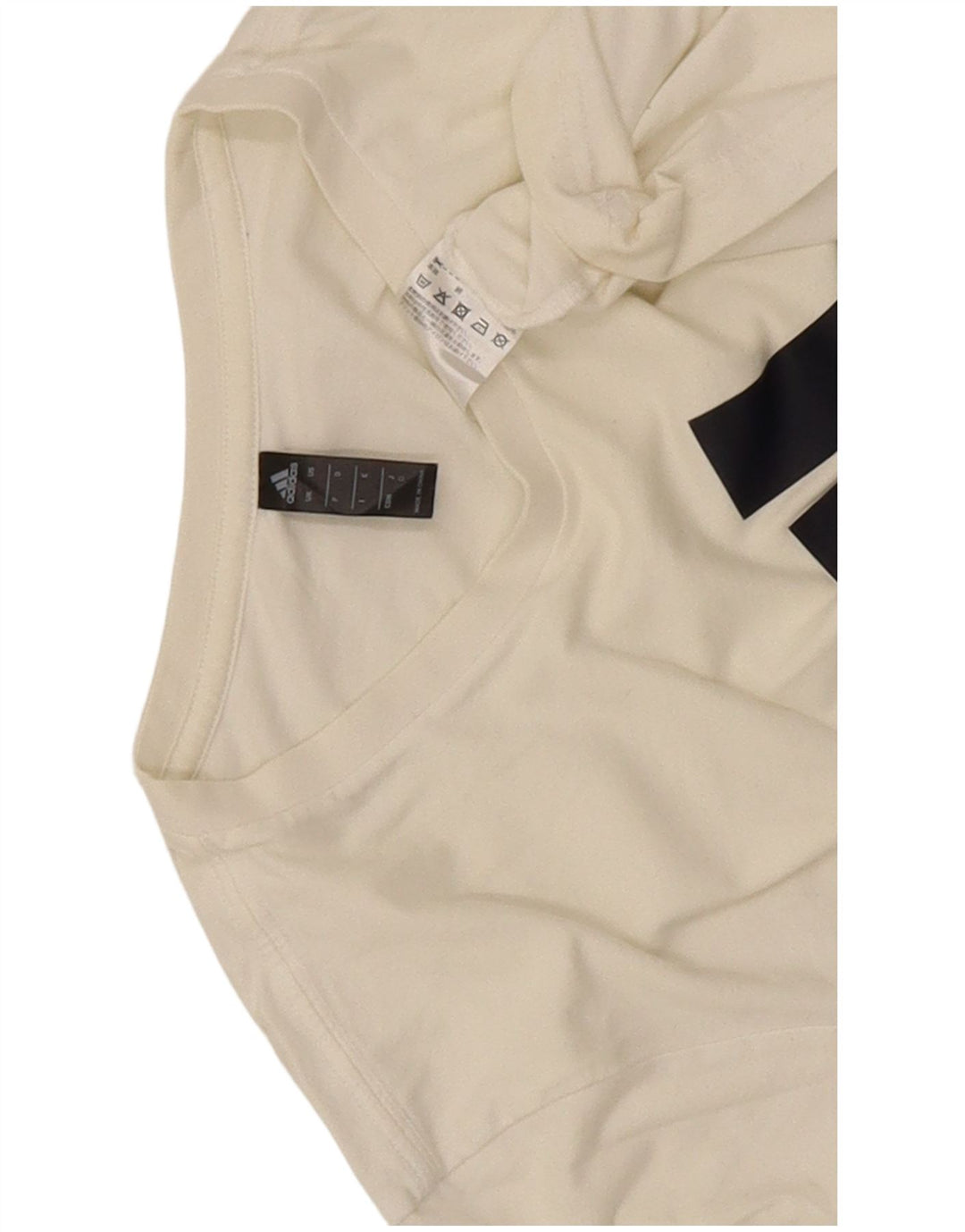 Adidas Grafisk T-shirt til mænd, mellem hvid