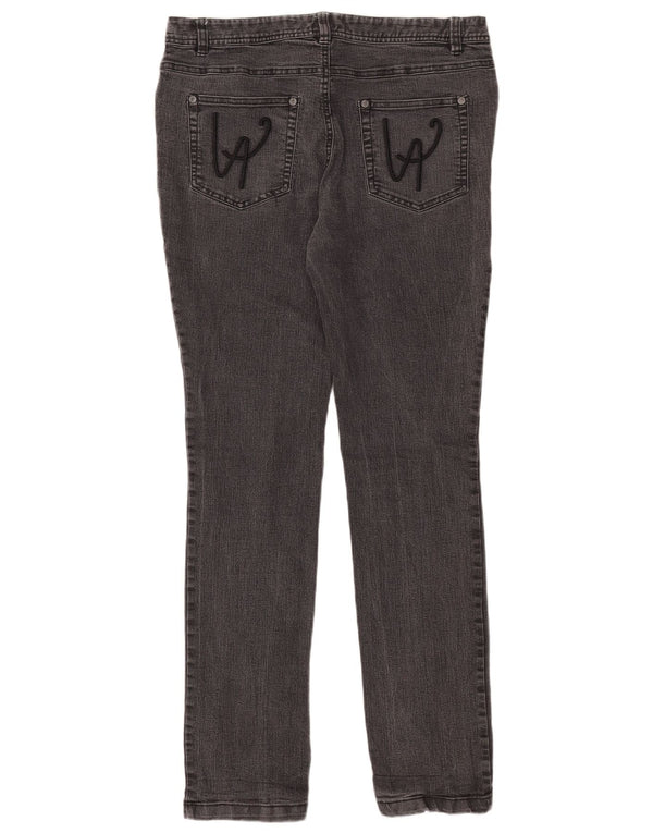 Laura Ashley Dame Skinny Jeans UK 14 Large W34 L32 Grå Bomuld