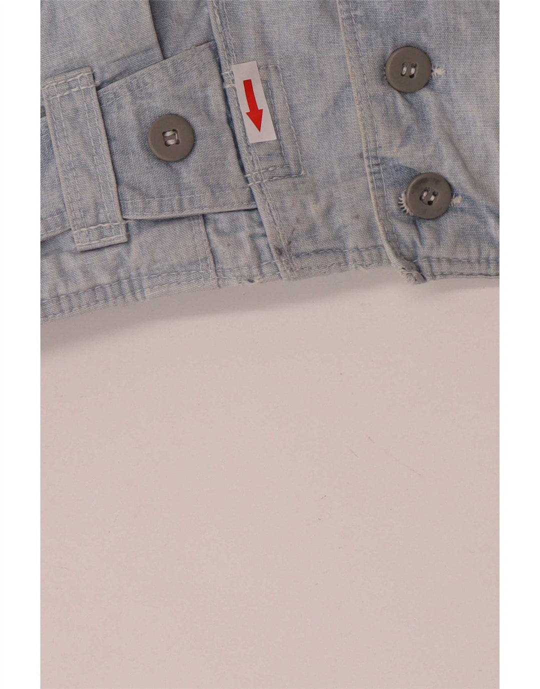 Vintage Herre Bomber Denim Jacket UK 36 Small Blue