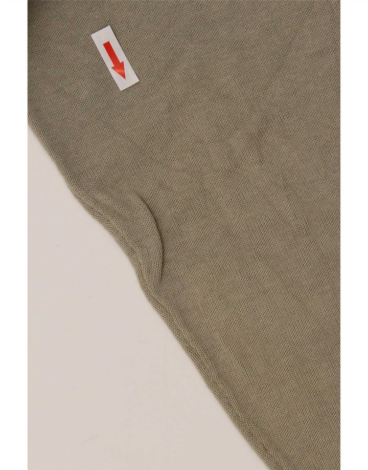 Tommy Hilfiger Herre Crew Neck Jumper Sweater Medium Khaki Bomuld