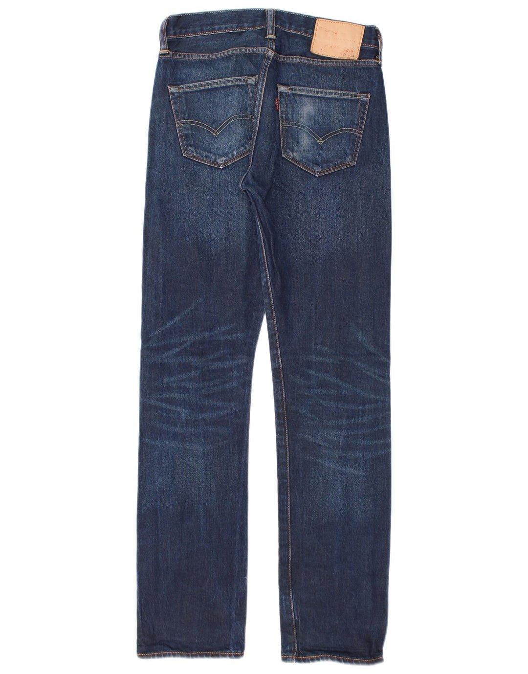 LEVI'S Herre 501 Straight Jeans W29 L34 Blå Bomuld